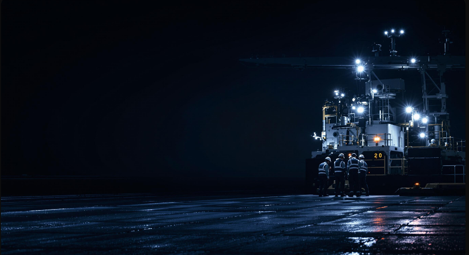 Enigma Maritime professional cargo inspection operations in port facility